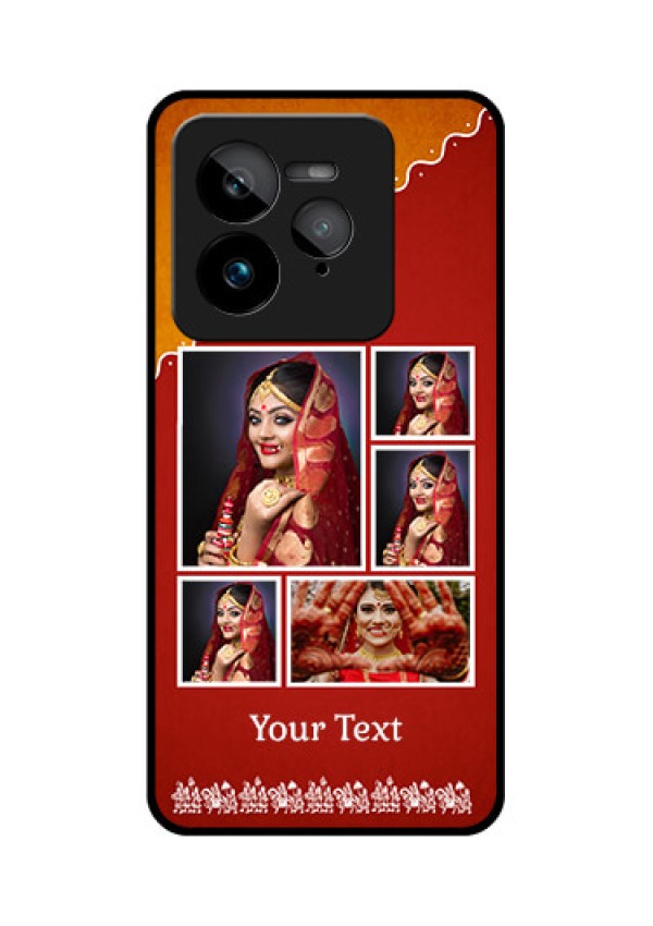 Realme GT 7 Pro Custom Glass Phone Case - Wedding Pic Upload Design
