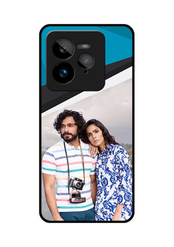 Realme GT 7 Pro Custom Glass Phone Case - Simple Pattern Photo Upload Design