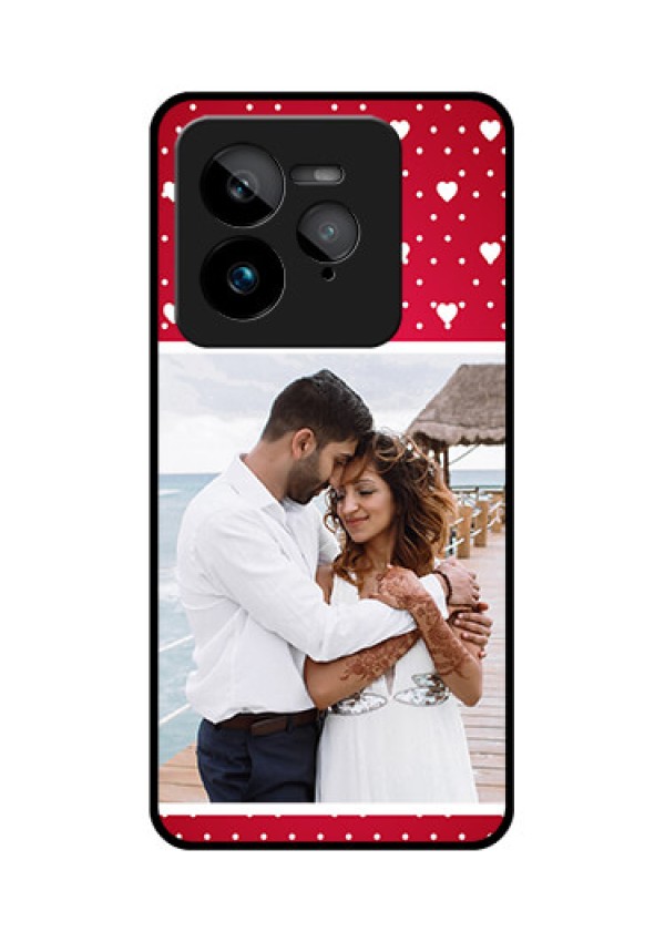 Realme GT 7 Pro Custom Glass Phone Case - Hearts Mobile Case Design