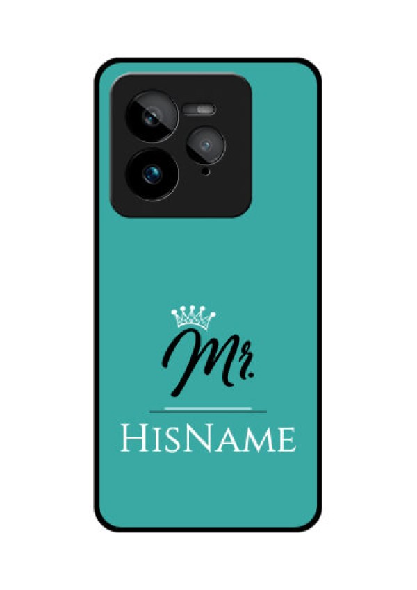 Realme GT 7 Pro Custom Glass Phone Case - Mr With Name Design
