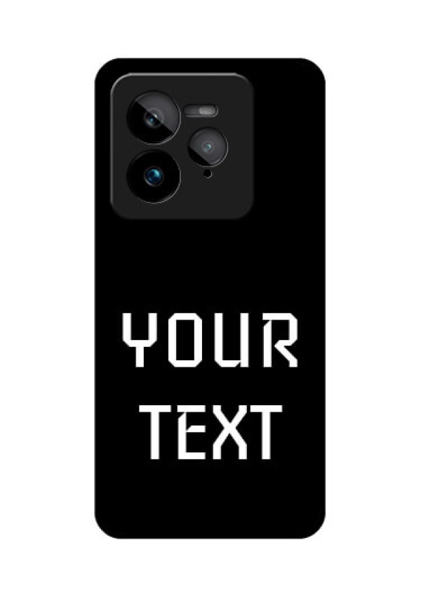 Realme GT 7 Pro Custom Glass Phone Case - Your Name Design