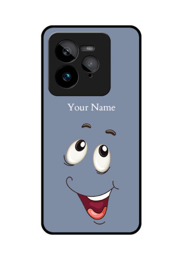 Realme GT 7 Pro Custom Glass Phone Case - Laughing Cartoon Face Design