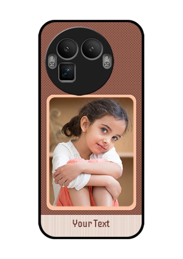 Realme GT 8 Pro Custom Glass Phone Case - Simple Pic Upload Design