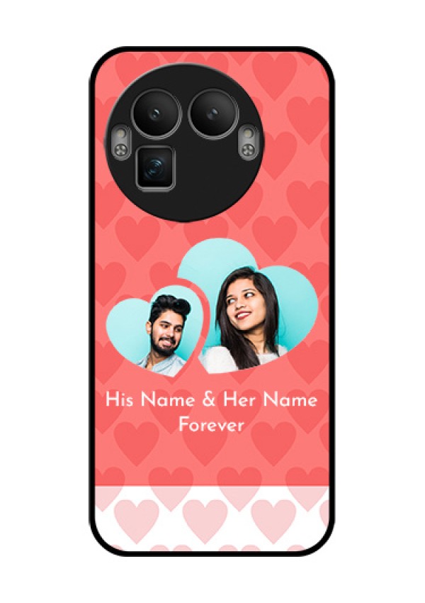 Realme GT 8 Pro Custom Glass Phone Case - Couple Pic Upload Design
