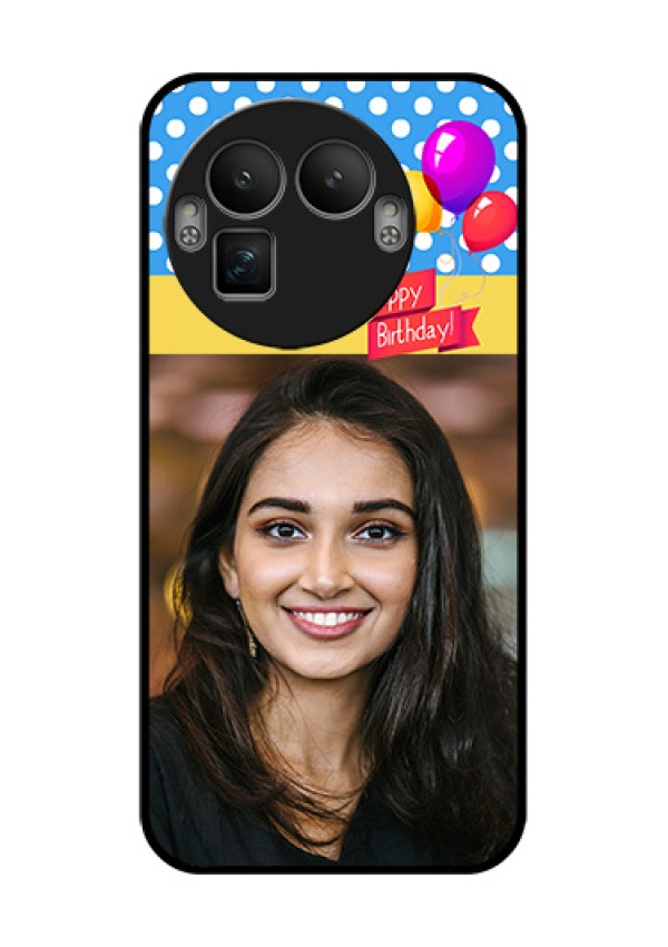 Realme GT 8 Pro Custom Glass Phone Case - Happy Birthday Design