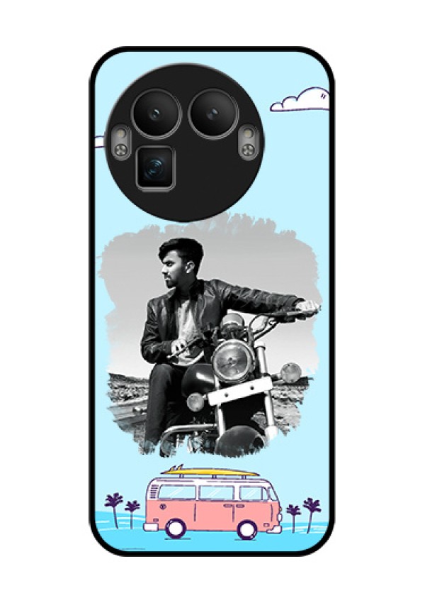 Realme GT 8 Pro Custom Glass Phone Case - Travel & Adventure Design