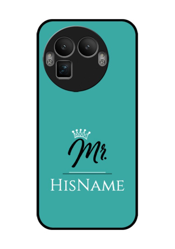 Realme GT 8 Pro Custom Glass Phone Case - Mr With Name Design