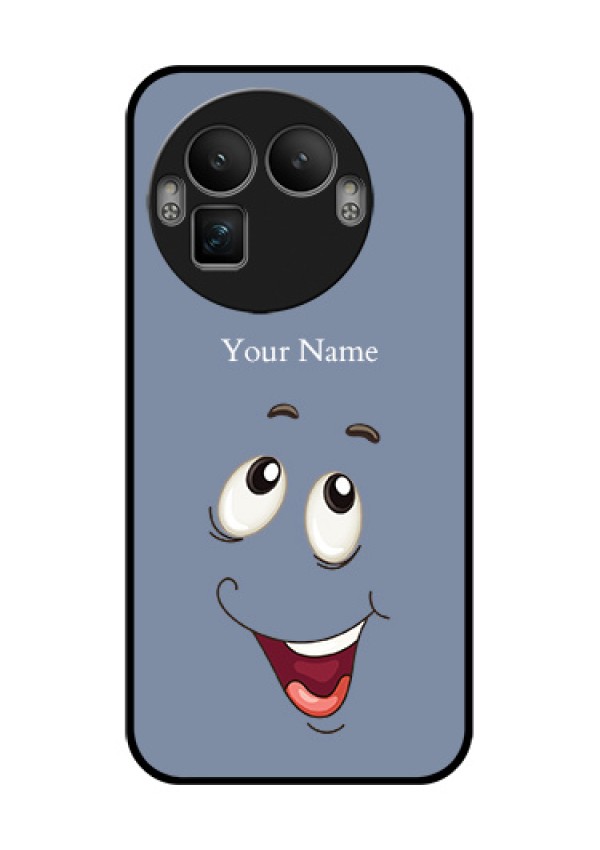 Realme GT 8 Pro Custom Glass Phone Case - Laughing Cartoon Face Design
