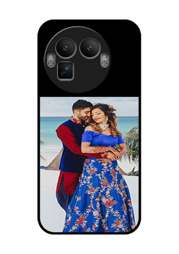 Realme GT 8 Pro Custom Glass Phone Case - Upload Full Picture With Custom Color Design
