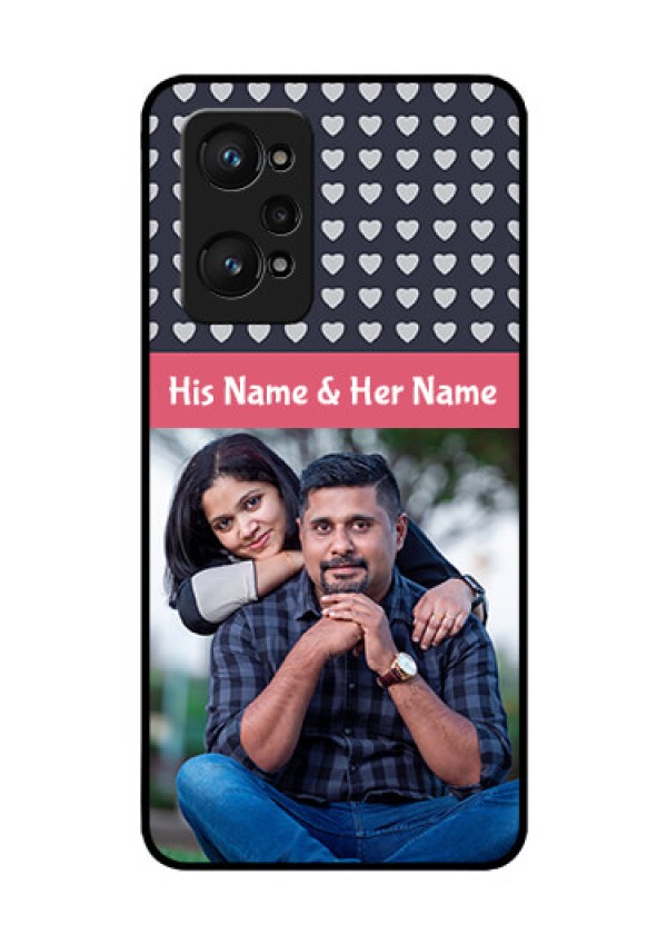 realme GT Neo 2 5G Custom Glass Mobile Case - Love Symbols Design