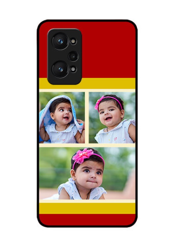 realme GT Neo 2 5G Custom Glass Mobile Case - Multiple Pic Upload Design