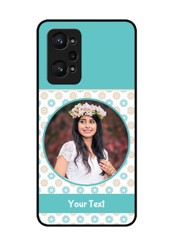 realme GT Neo 2 5G Custom Glass Mobile Case - Beautiful Flowers Design