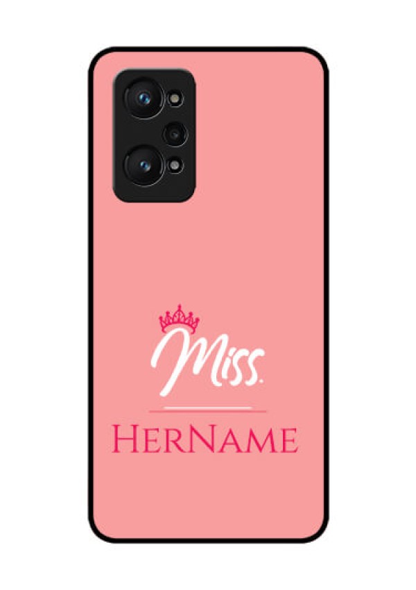 realme GT Neo 2 5G Custom Glass Phone Case Mrs with Name