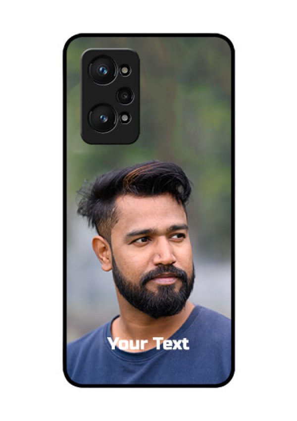 realme GT Neo 2 5G Glass Mobile Cover: Photo with Text
