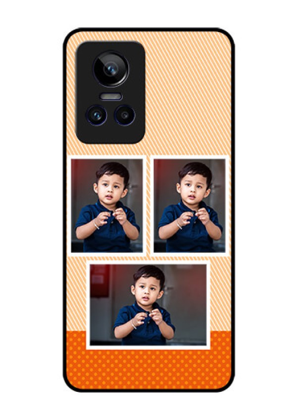 Realme GT Neo 3 150W Photo Printing on Glass Case - Bulk Photos Upload Design