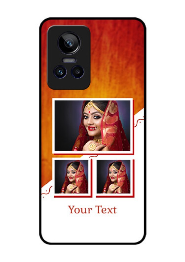 Realme GT Neo 3 150W Custom Glass Phone Case - Wedding Memories Design