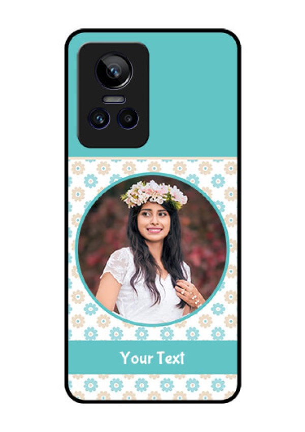 Realme GT Neo 3 150W Custom Glass Mobile Case - Beautiful Flowers Design