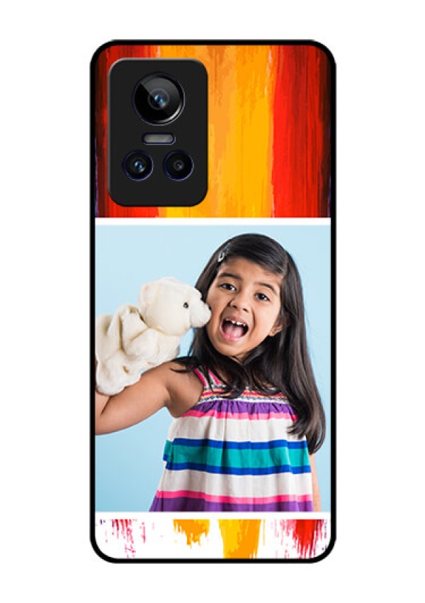 Realme GT Neo 3 150W Personalized Glass Phone Case - Multi Color Design