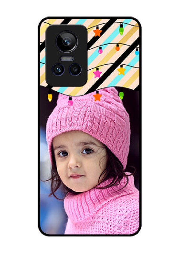 Realme GT Neo 3 150W Custom Glass Mobile Case - Lights Hanging Design