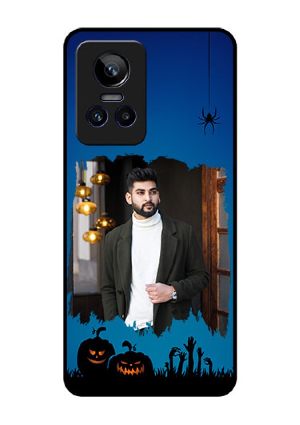 Realme GT Neo 3 150W Photo Printing on Glass Case - with pro Halloween design