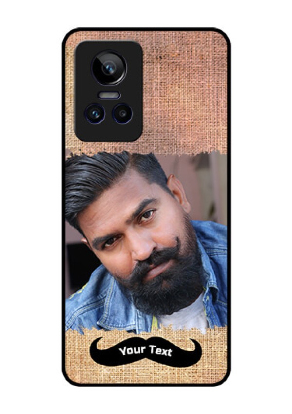 Realme GT Neo 3 150W Personalized Glass Phone Case - with Texture Design