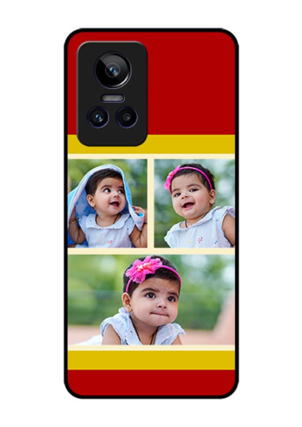 Realme GT Neo 3 5G Custom Glass Mobile Case - Multiple Pic Upload Design