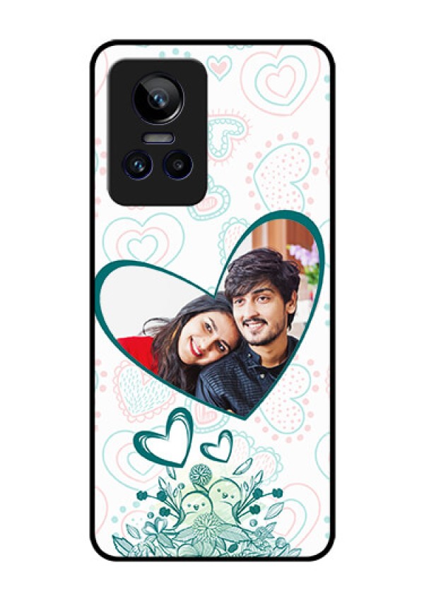 Realme GT Neo 3 5G Photo Printing on Glass Case - Premium Couple Design