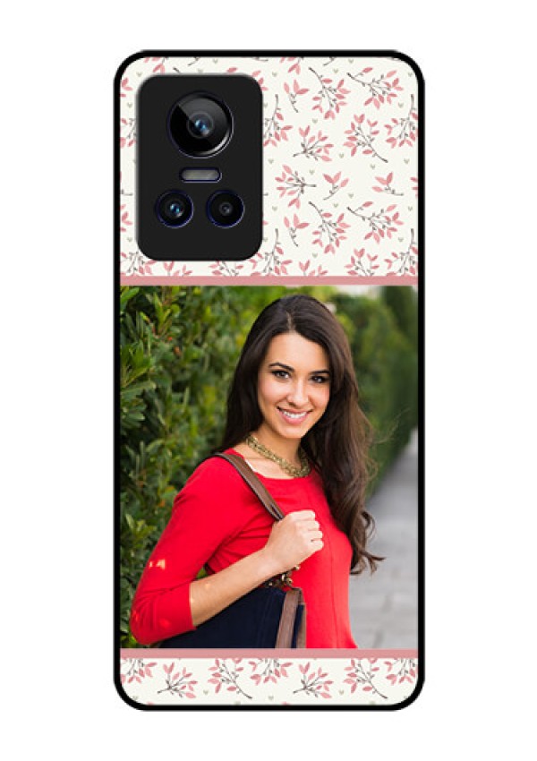 Realme GT Neo 3 5G Custom Glass Phone Case - Premium Floral Design