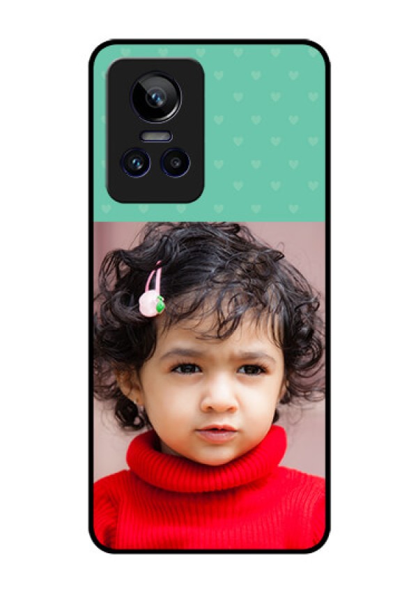 Realme GT Neo 3 5G Custom Glass Phone Case - Lovers Picture Design