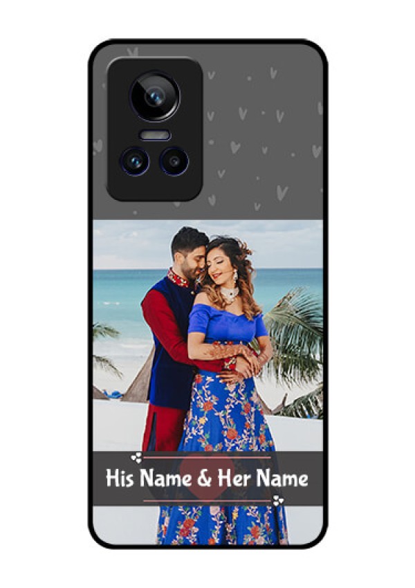 Realme GT Neo 3 5G Custom Glass Mobile Case - Buy Love Design with Photo Online