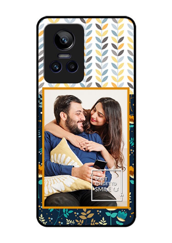 Realme GT Neo 3 5G Custom Glass Mobile Case - Pattern Design