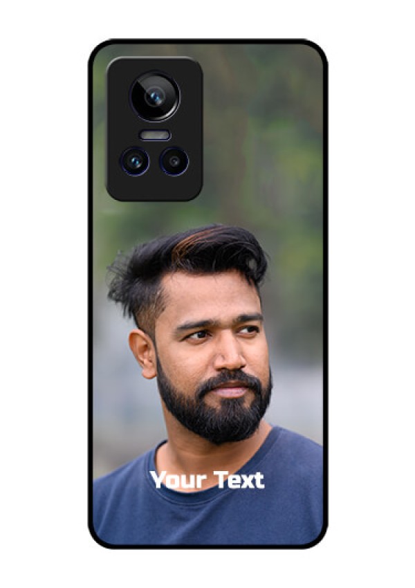 Realme GT Neo 3 5G Glass Mobile Cover: Photo with Text