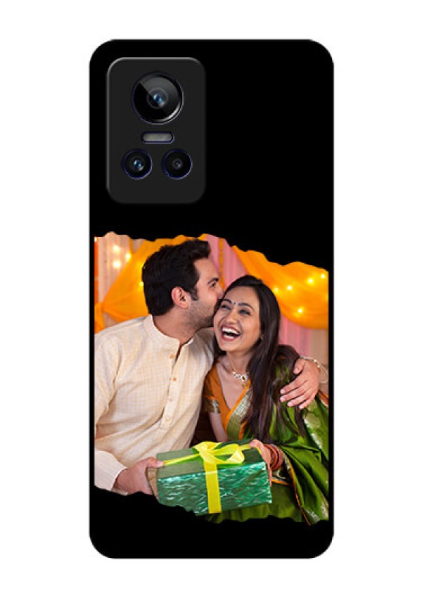 Realme Gt Neo 3 Custom Glass Phone Case - Tear-off Design