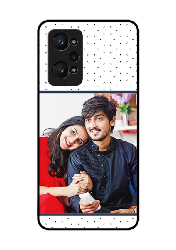 Realme GT Neo 3T Personalized Glass Phone Case - Premium Dot Design