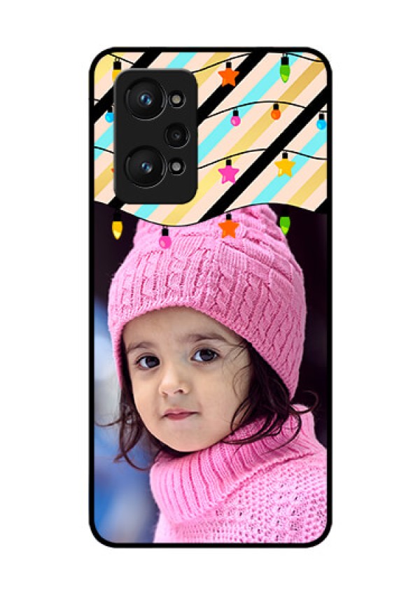 Realme GT Neo 3T Custom Glass Mobile Case - Lights Hanging Design
