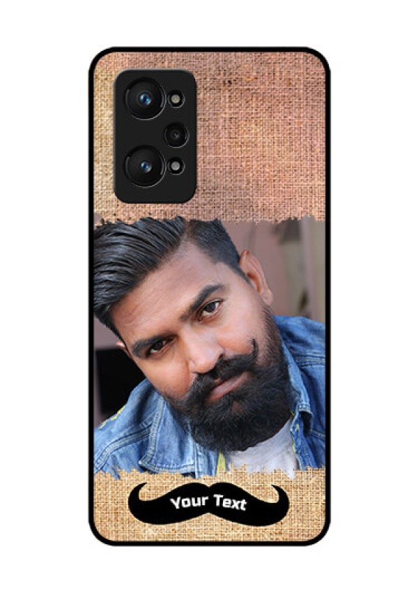 Realme GT Neo 3T Personalized Glass Phone Case - with Texture Design