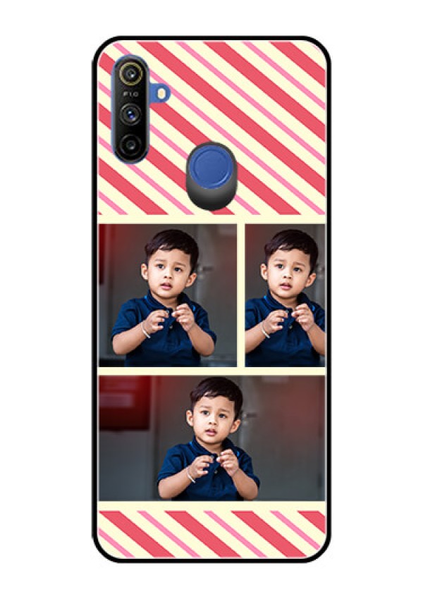 Realme Narzo 10A Personalized Glass Phone Case  - Picture Upload Mobile Case Design