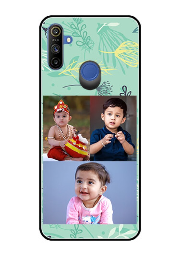 Realme Narzo 10A Photo Printing on Glass Case  - Forever Family Design 