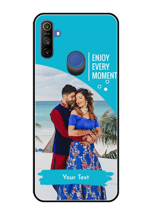 Realme Narzo 10A Custom Glass Mobile Case  - Happy Moment Design
