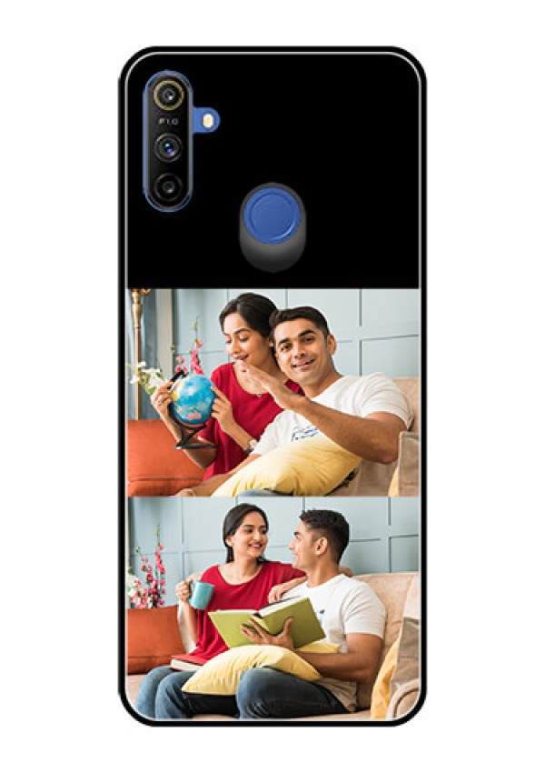 Realme Narzo 10A 2 Images on Glass Phone Cover