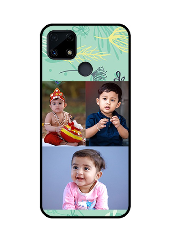 Realme Narzo 20 Photo Printing on Glass Case  - Forever Family Design 