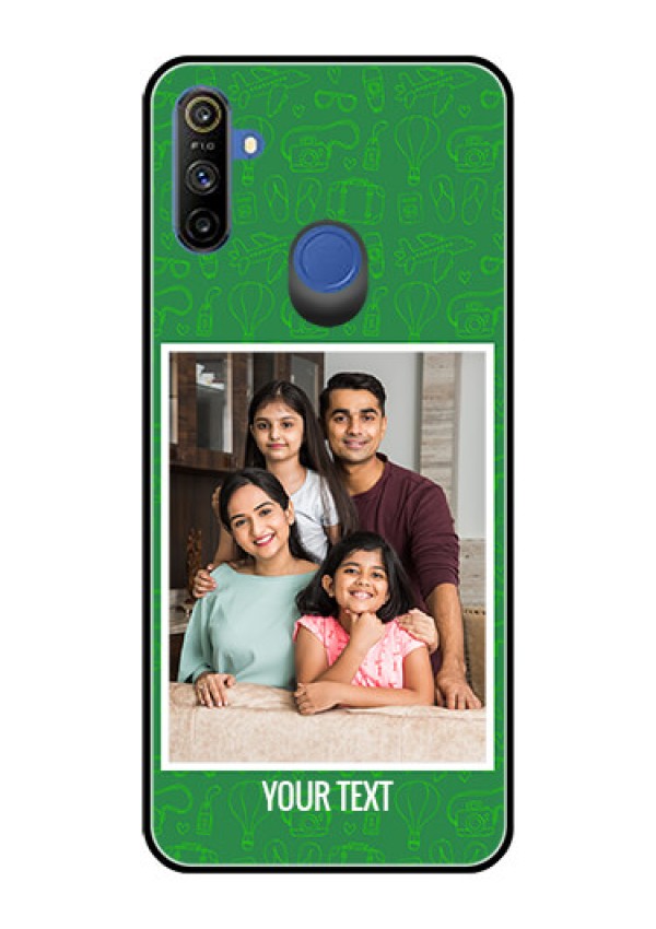 Narzo 20A Personalized Glass Phone Case  - Picture Upload Design
