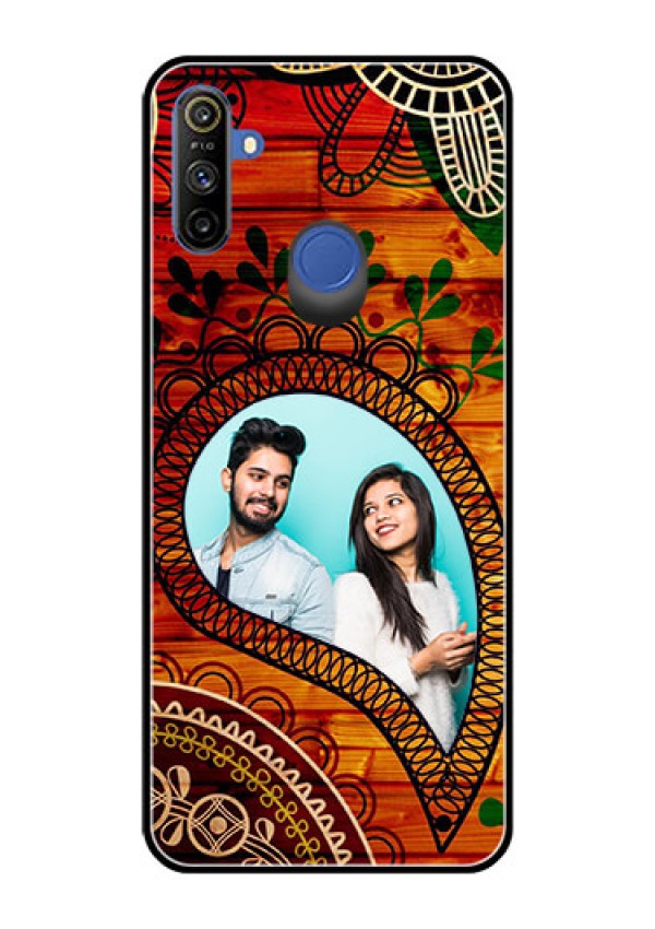 Narzo 20A Personalized Glass Phone Case  - Abstract Colorful Design