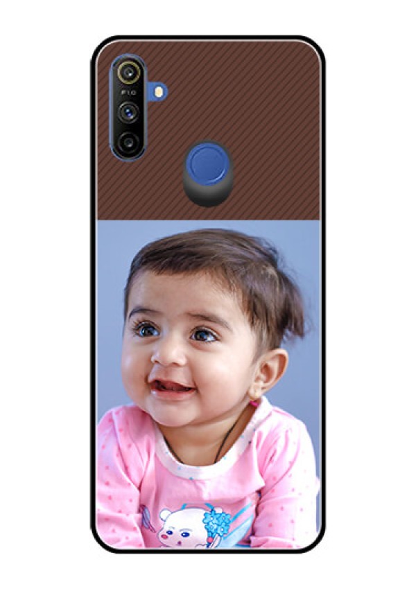 Narzo 20A Custom Glass Mobile Case  - Elegant Case Design