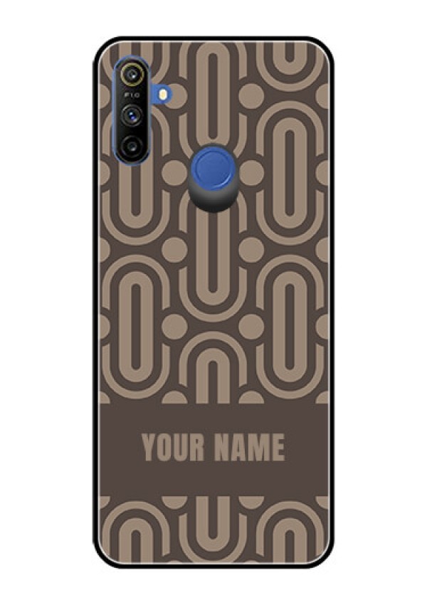 Narzo 20A Custom Glass Phone Case - Captivating Zero Pattern Design