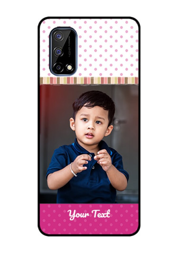 Realme Narzo 30 Pro 5G Photo Printing on Glass Case - Cute Girls Cover Design