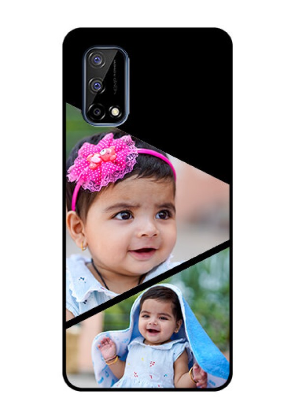 Realme Narzo 30 Pro 5G Custom Glass Phone Case - Semi Cut Design