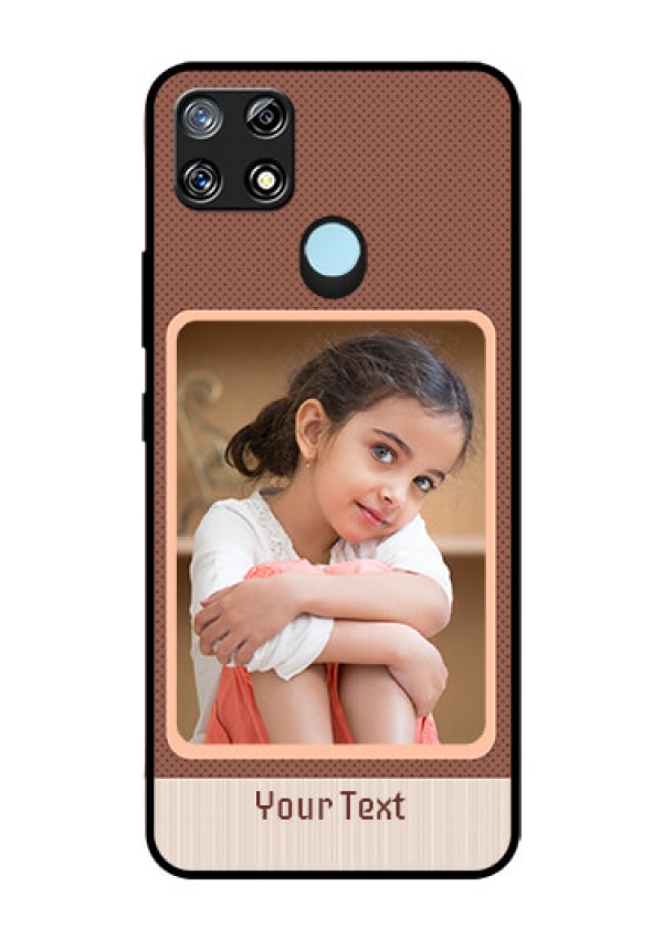 Narzo 30A Custom Glass Phone Case  - Simple Pic Upload Design