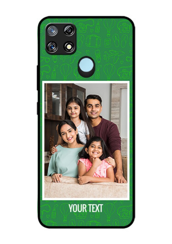 Narzo 30A Personalized Glass Phone Case  - Picture Upload Design