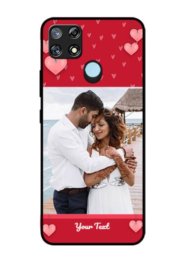 Narzo 30A Custom Glass Phone Case  - Valentines Day Design